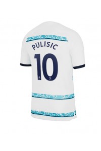 Chelsea Christian Pulisic #10 Voetbaltruitje Uit tenue 2022-23 Korte Mouw